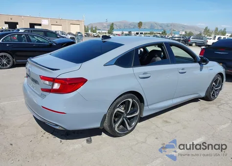 2022 Honda Accord Hybrid Sport from USA, damaged, VIN 1HGCV3F22NA027079